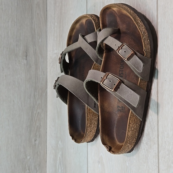 Birkenstock Women Mayari Loop Toe Sandals Shoes Sz 37/6 Regular - Picture 2 of 12